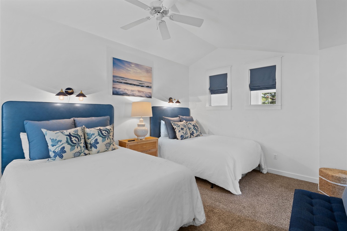 Two Beds-Upstairs Guest Room