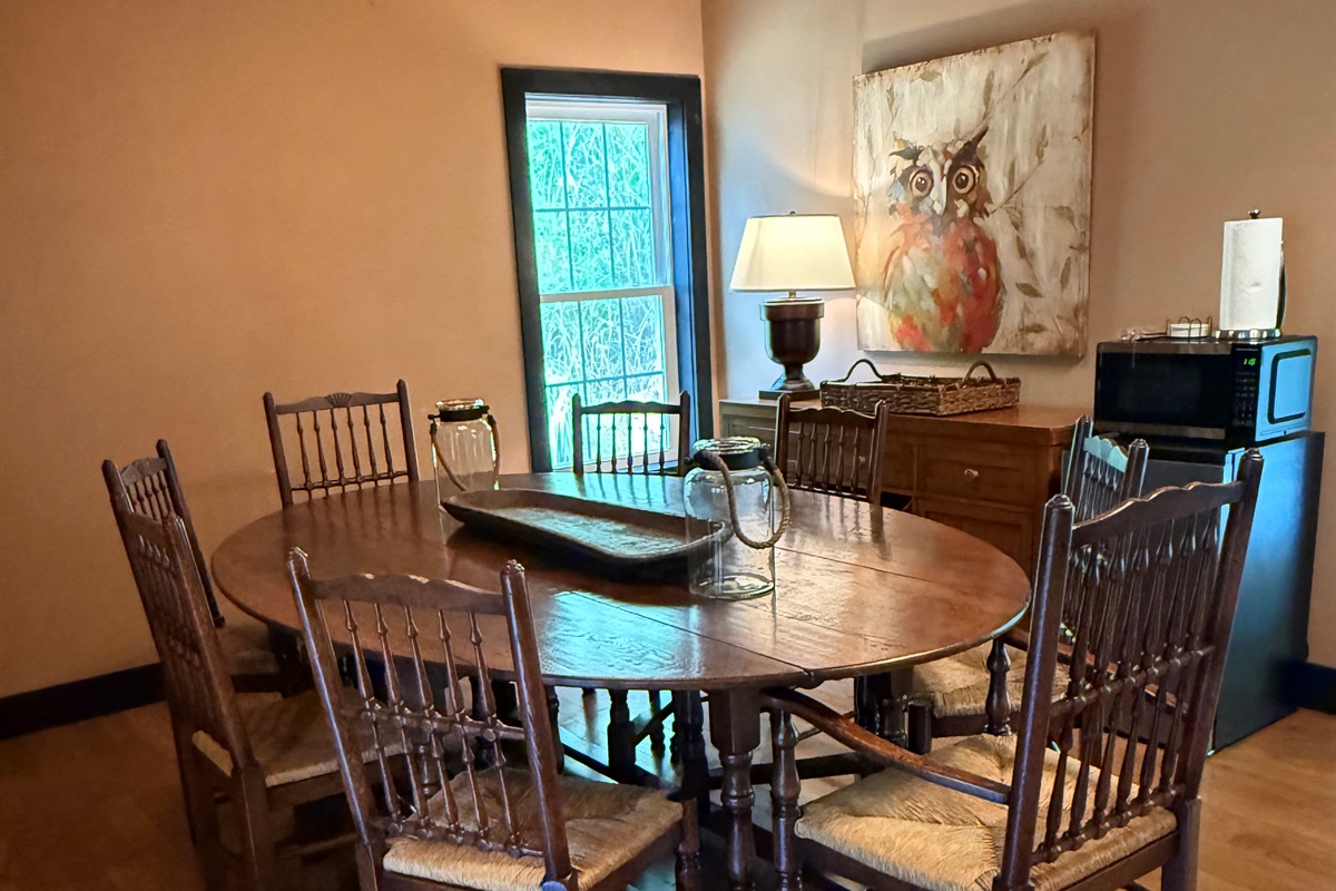 Large Game Table with Mini Fridge and Micro wave