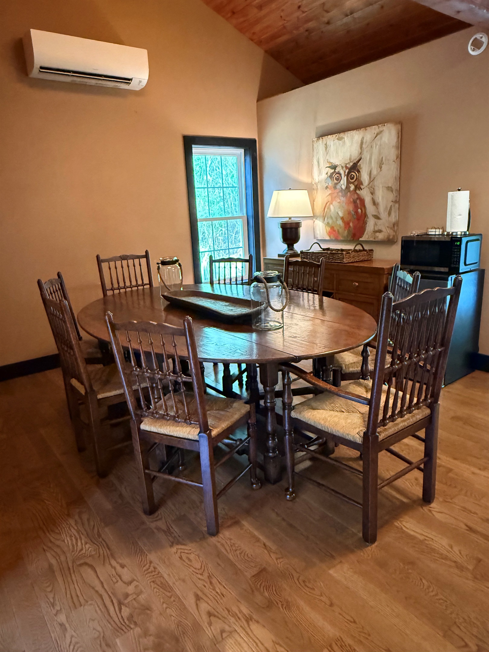 Large Game Table with Mini Fridge and Micro wave
