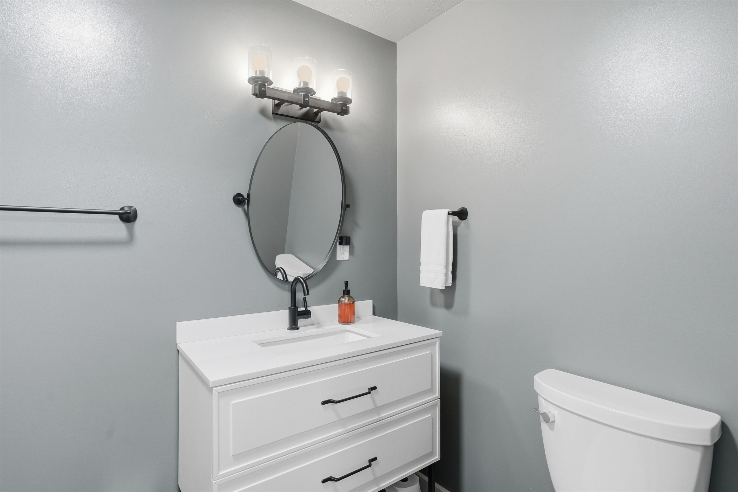 Bright and clean design for your comfort.