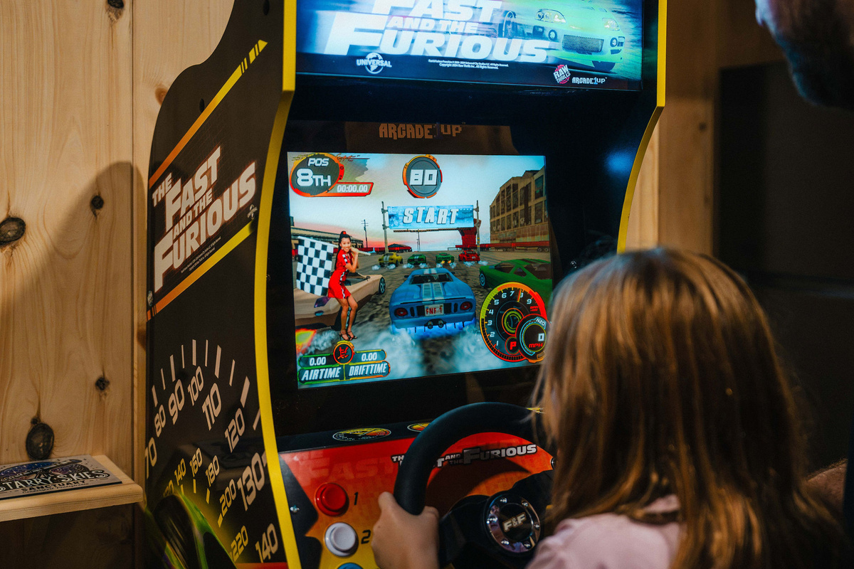 🏎 Fast & the Furious, on free play. Fair warning: you will lose to a nine-year-old.