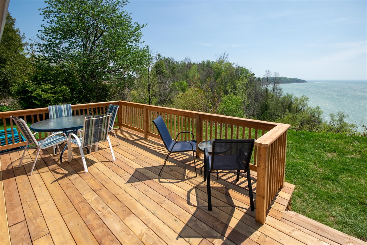 Amazing views from the deck!