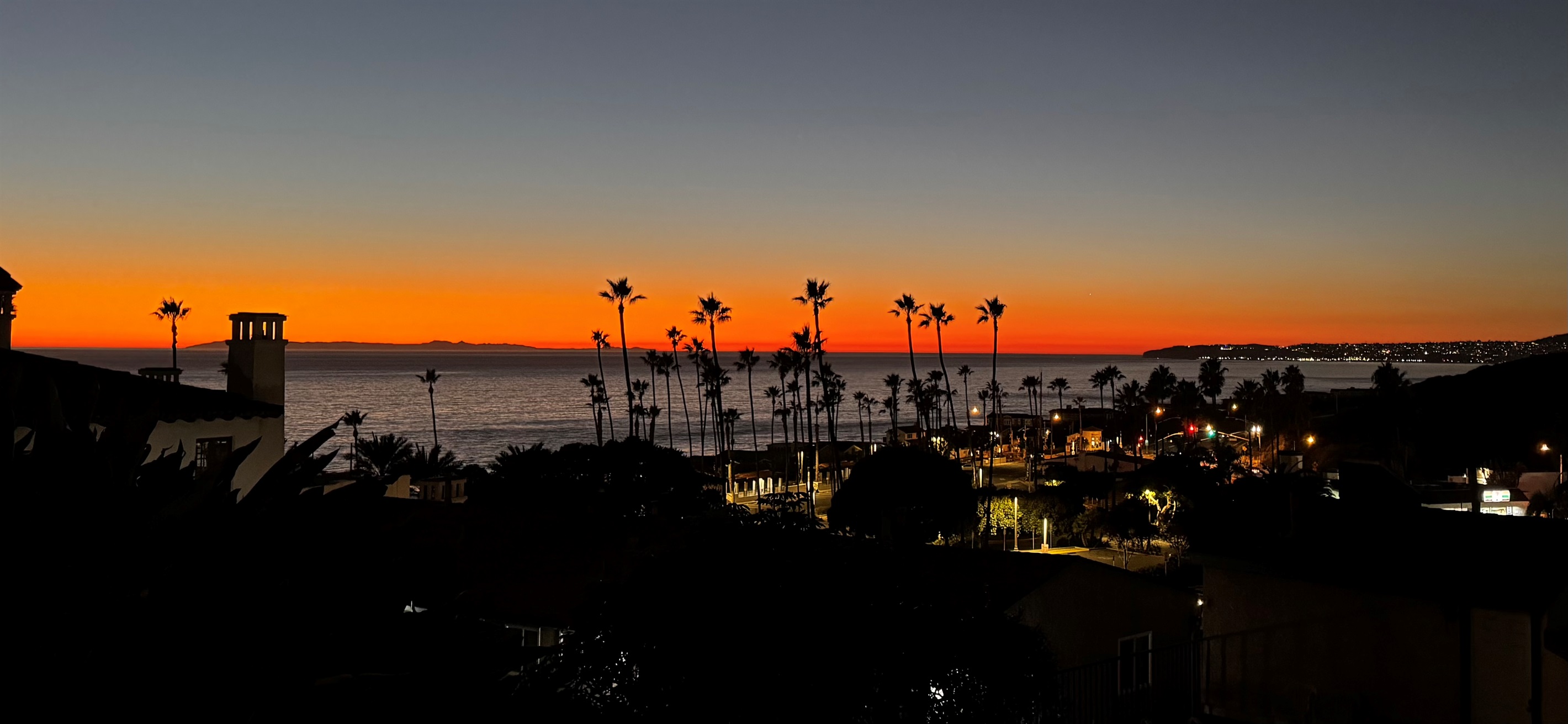 and at night with stunning sunsets