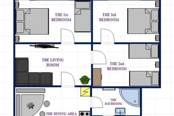 Plan of the apartment