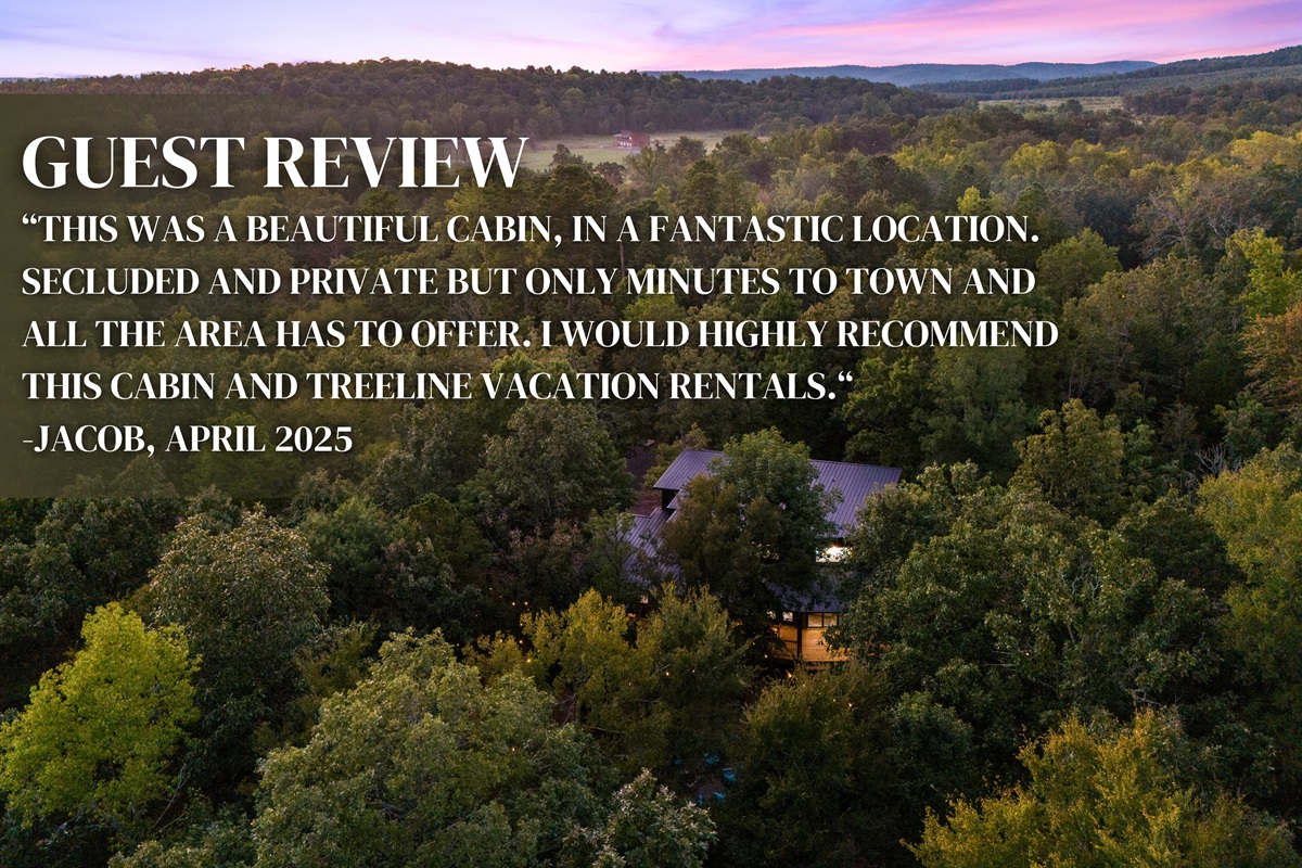 Birds Eye view of your private oasis + a recent guest review!