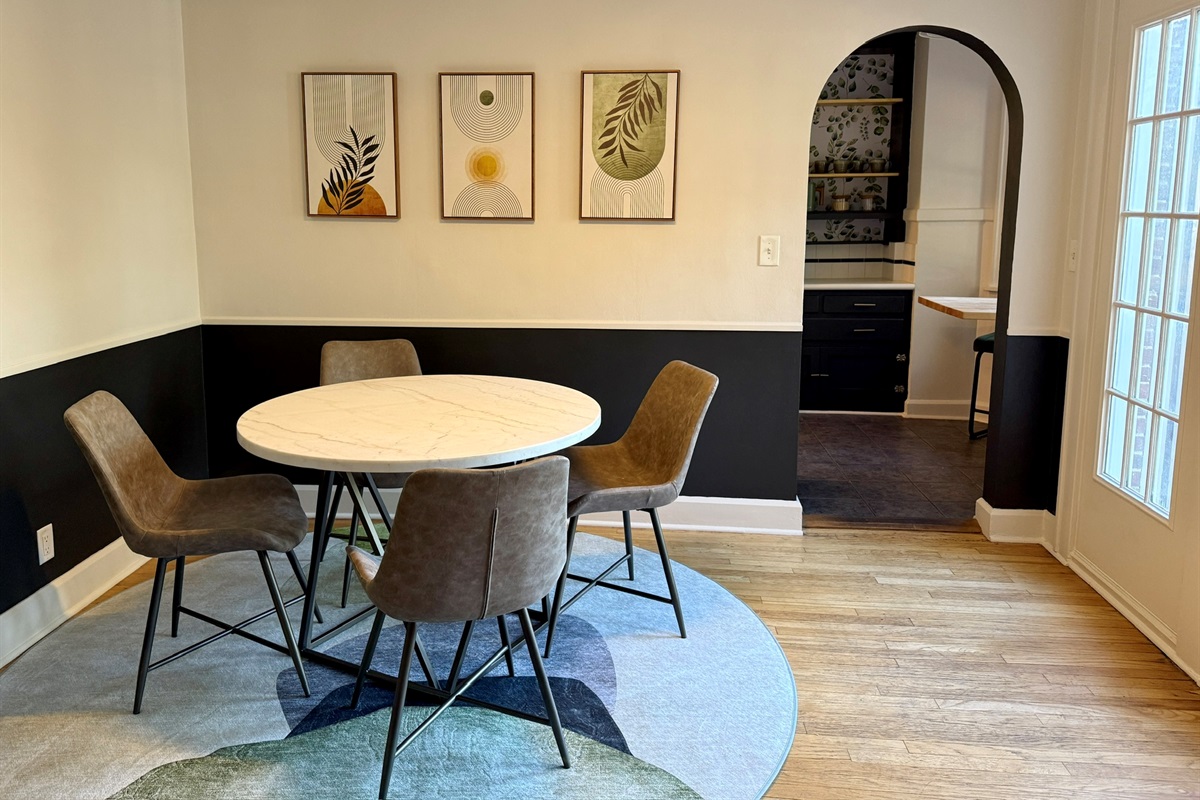 Tastefully designed Japandi inspired vibes throughout the home.