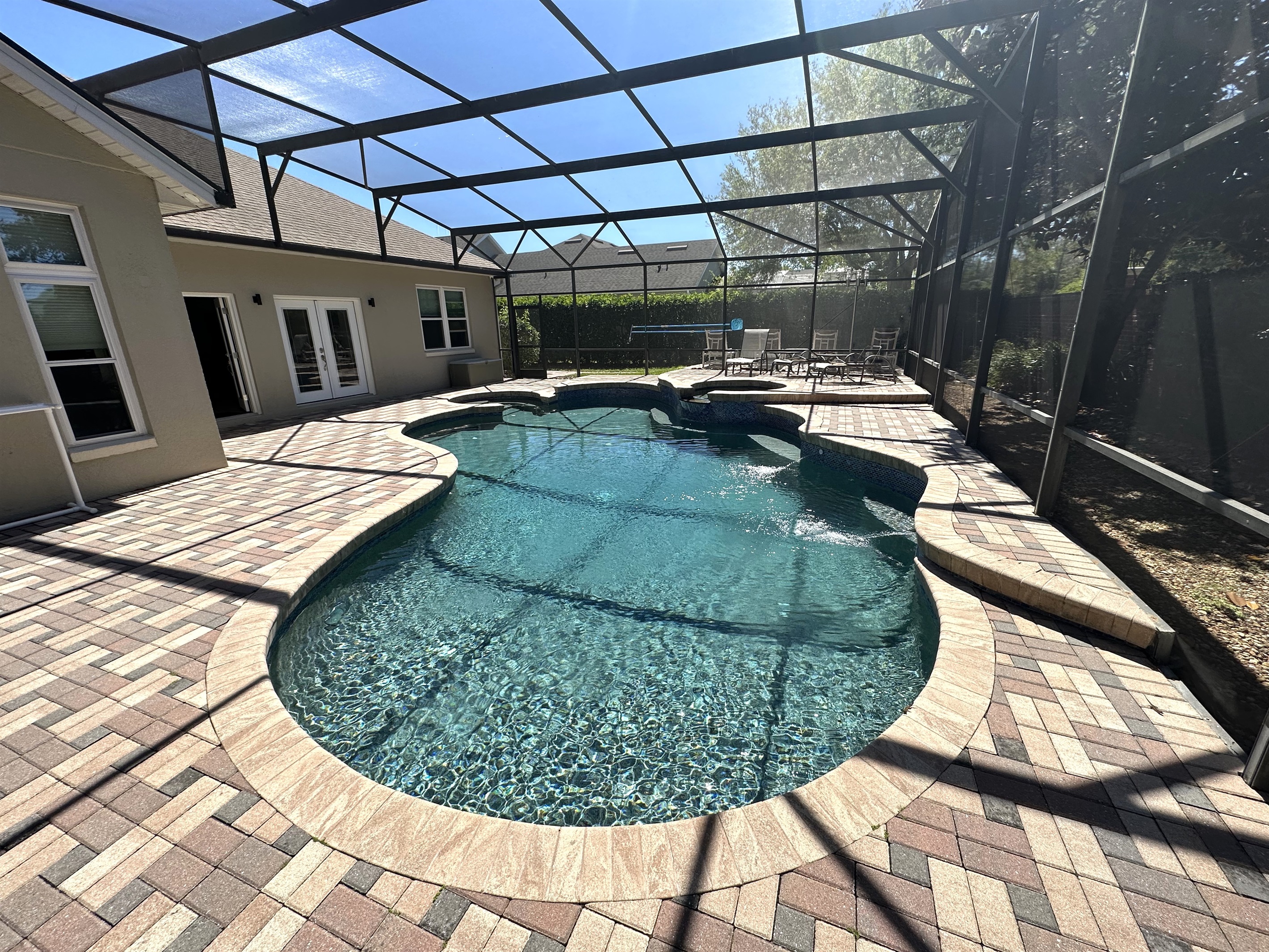 Stunning Outdoor Living with Pool and Hot Tub