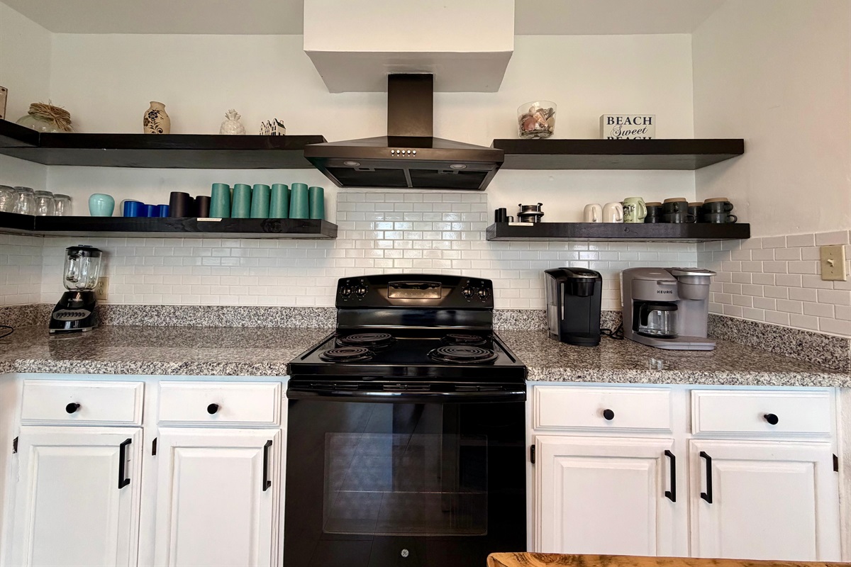 Fully equipped kitchen!