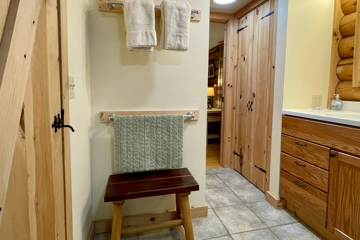 Main Floor and Primary Bedroom Bathroom