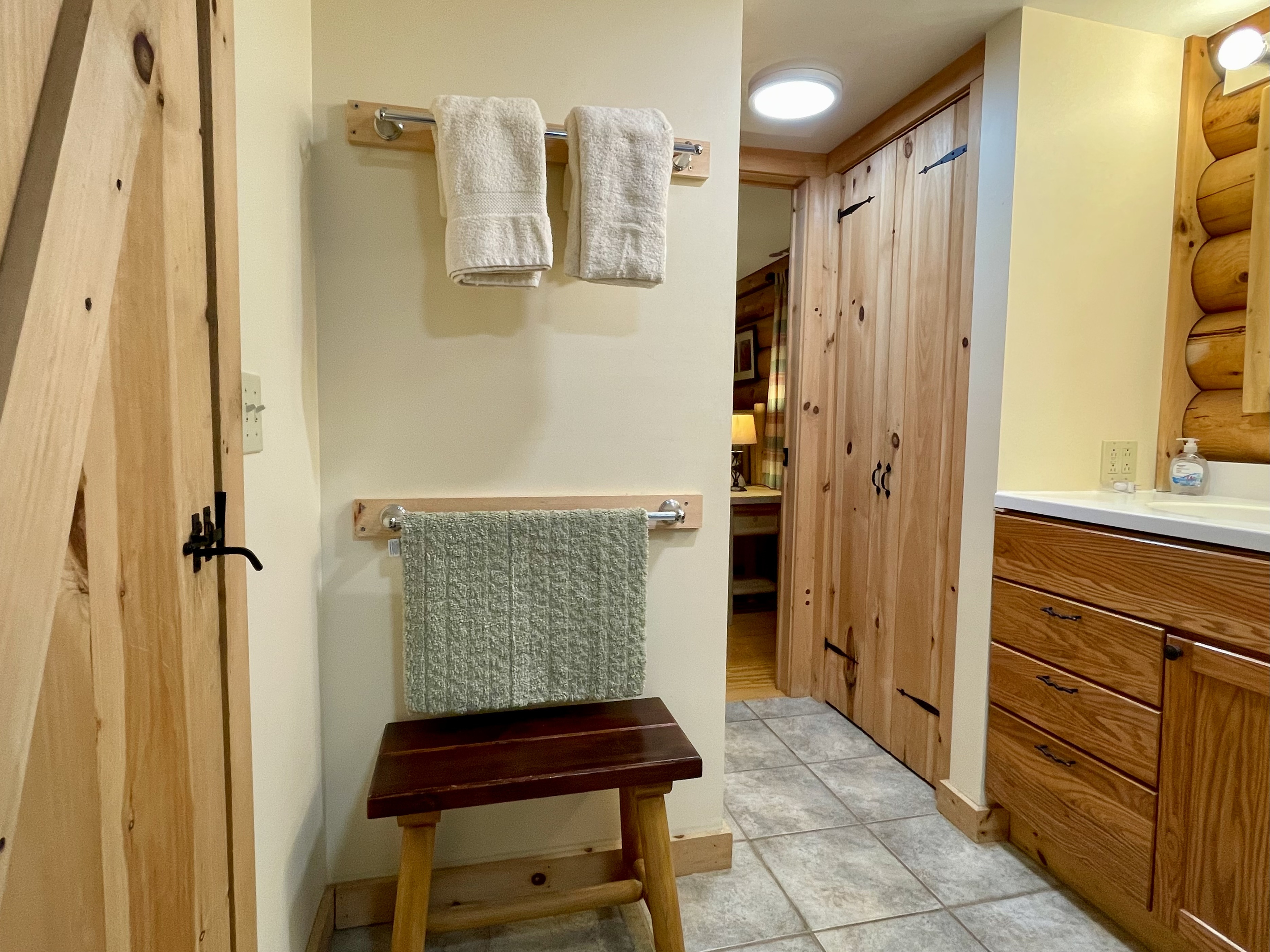 Main Floor and Primary Bedroom Bathroom