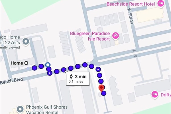 Public beach access is located just down the street. There is public parking as well as nice bathrooms.