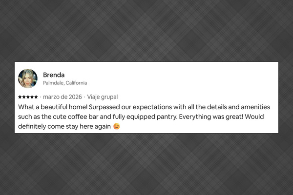 Review from Previous Listing in Airbnb