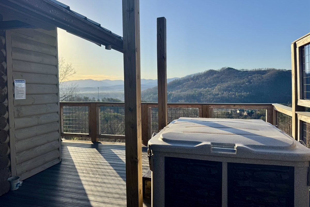 SPRING HOT TUB VIEW
