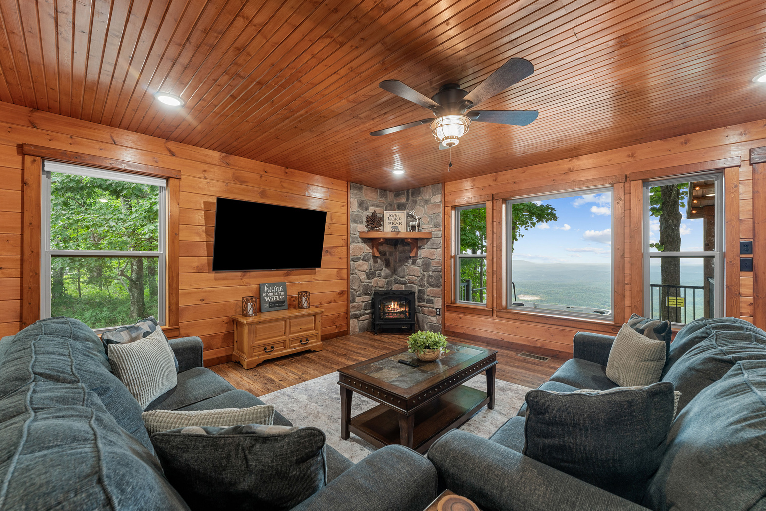 Living Room With A View