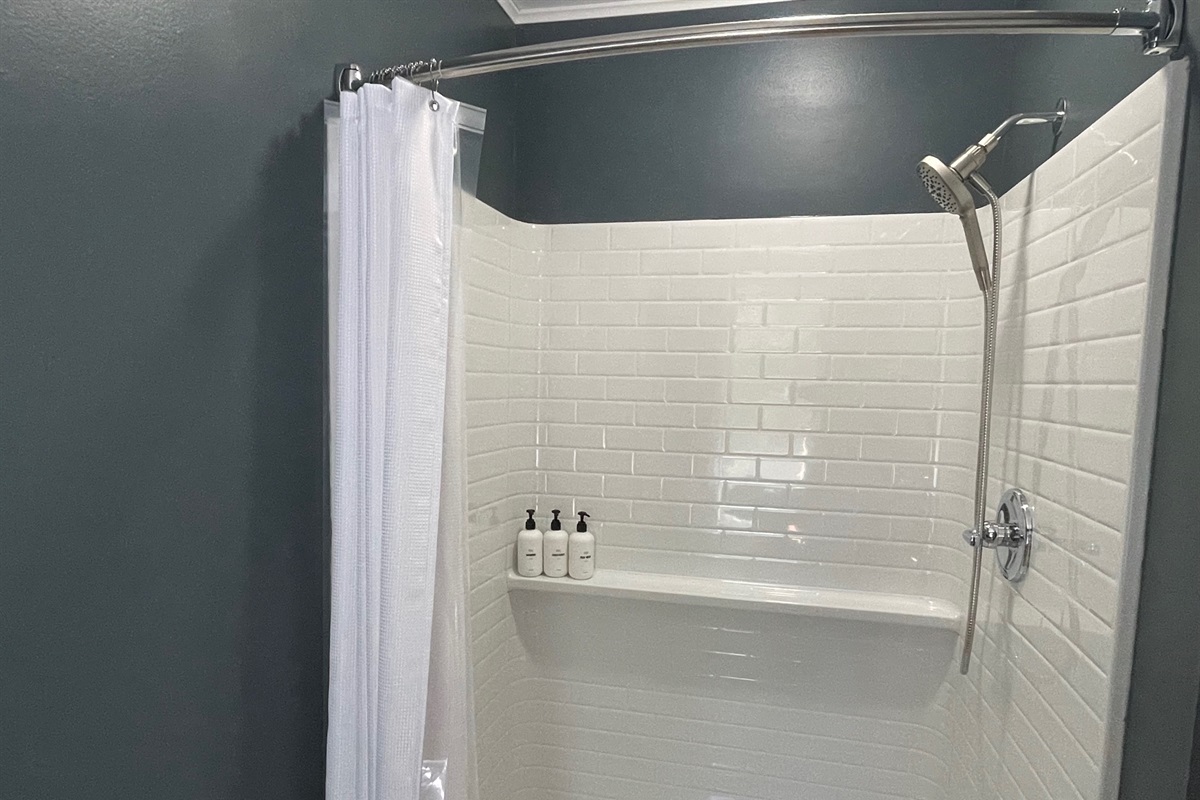 Enjoy the brand new showers