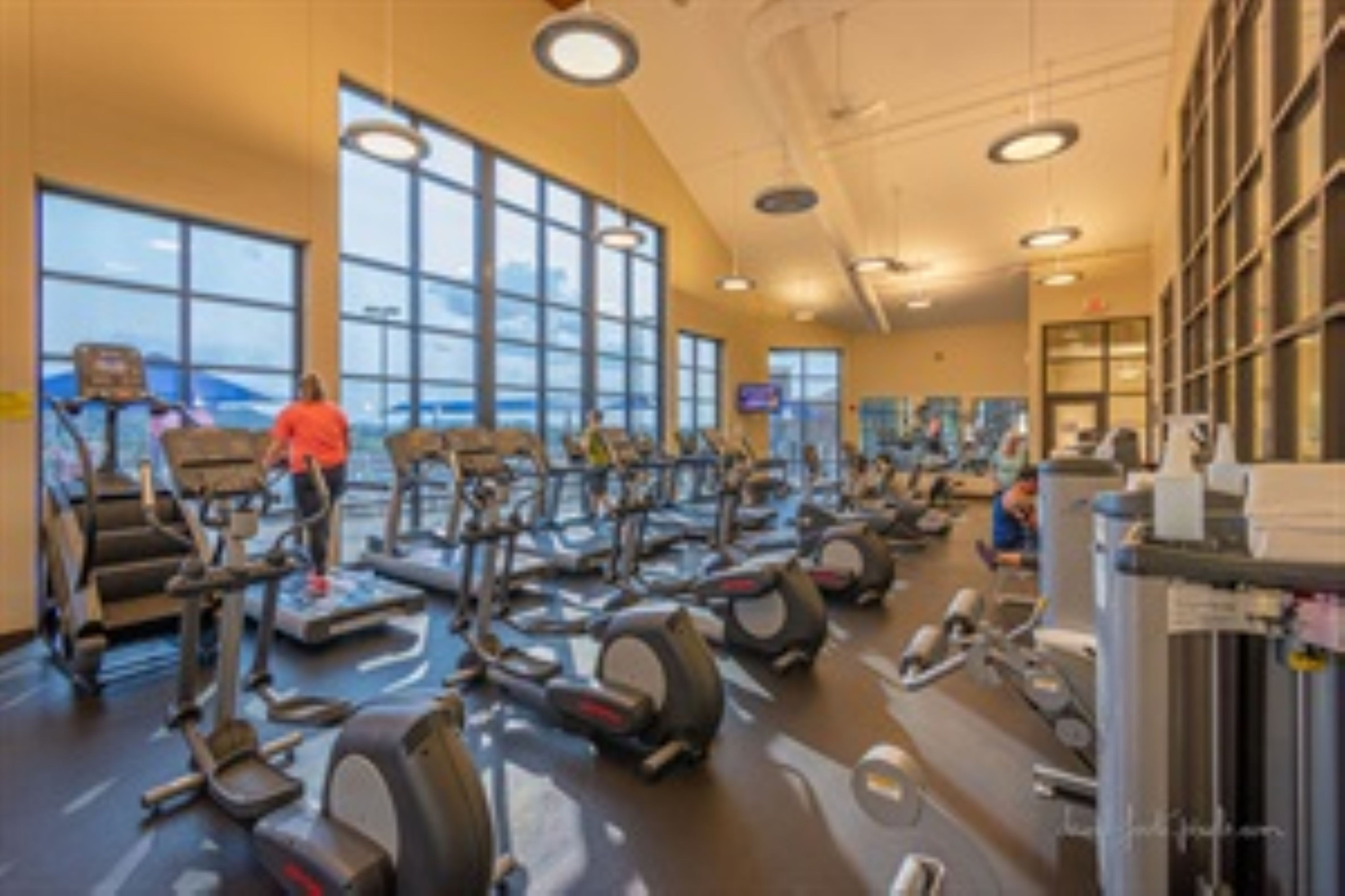 Fitness center available at The Galena Territory Owners club.  