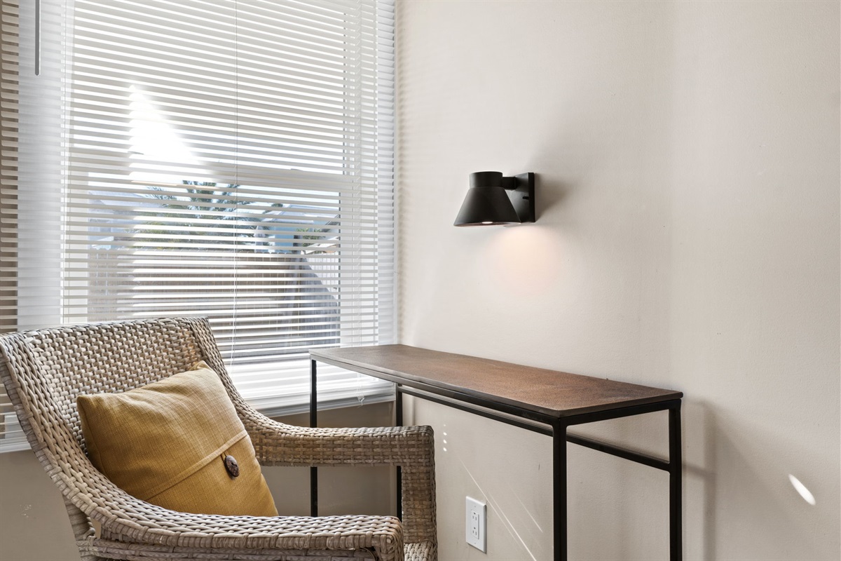 Sitting Area in Bedroom