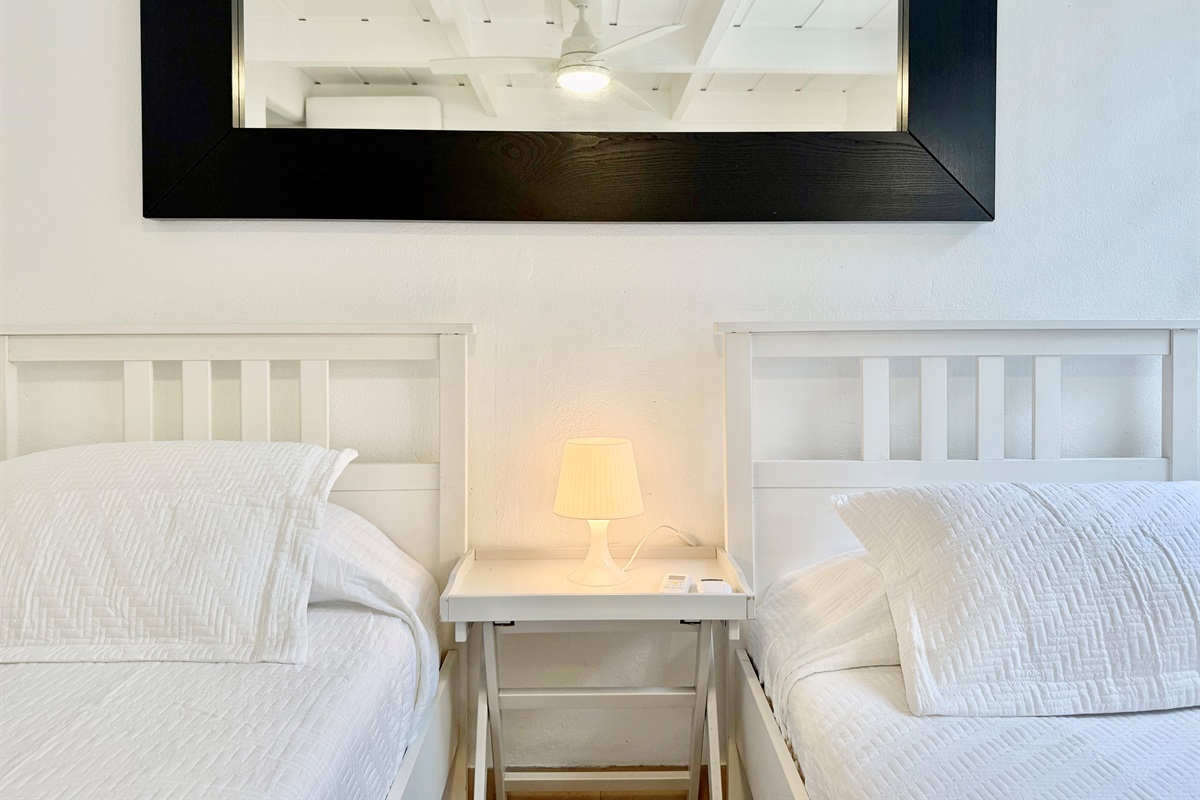 Second Bedroom, 2 twin or 1 king bed