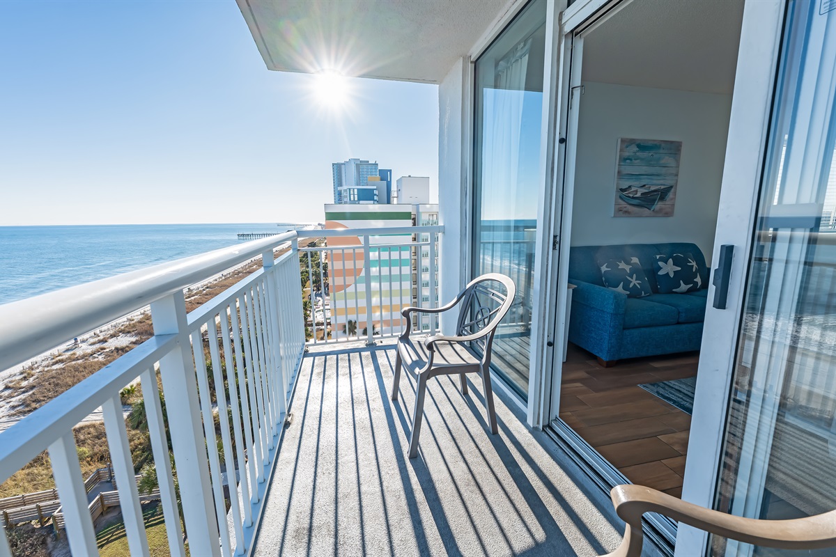 Breathtaking Views from Balcony!