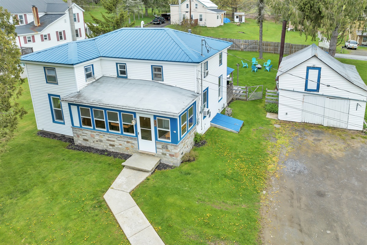 Front of the home