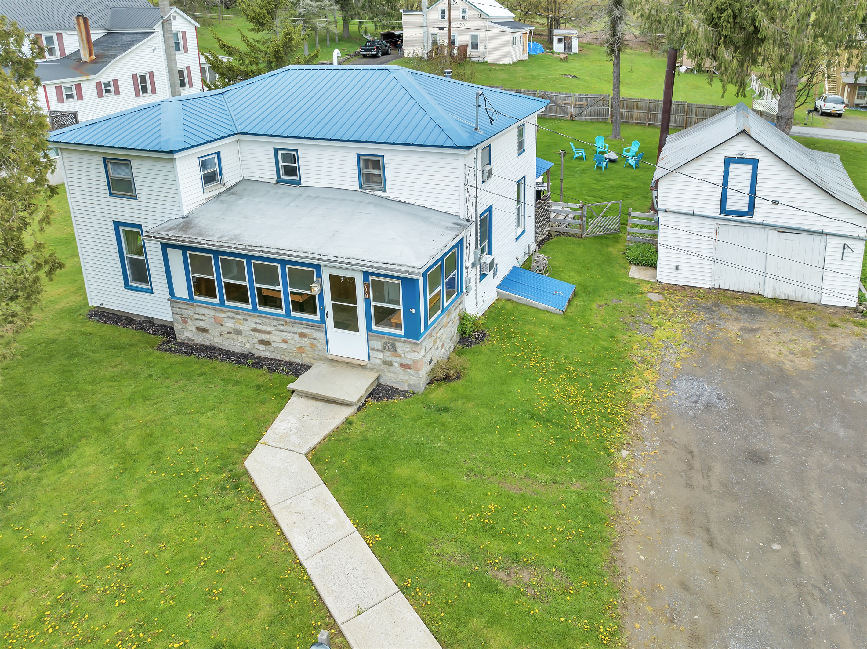 Front of the home