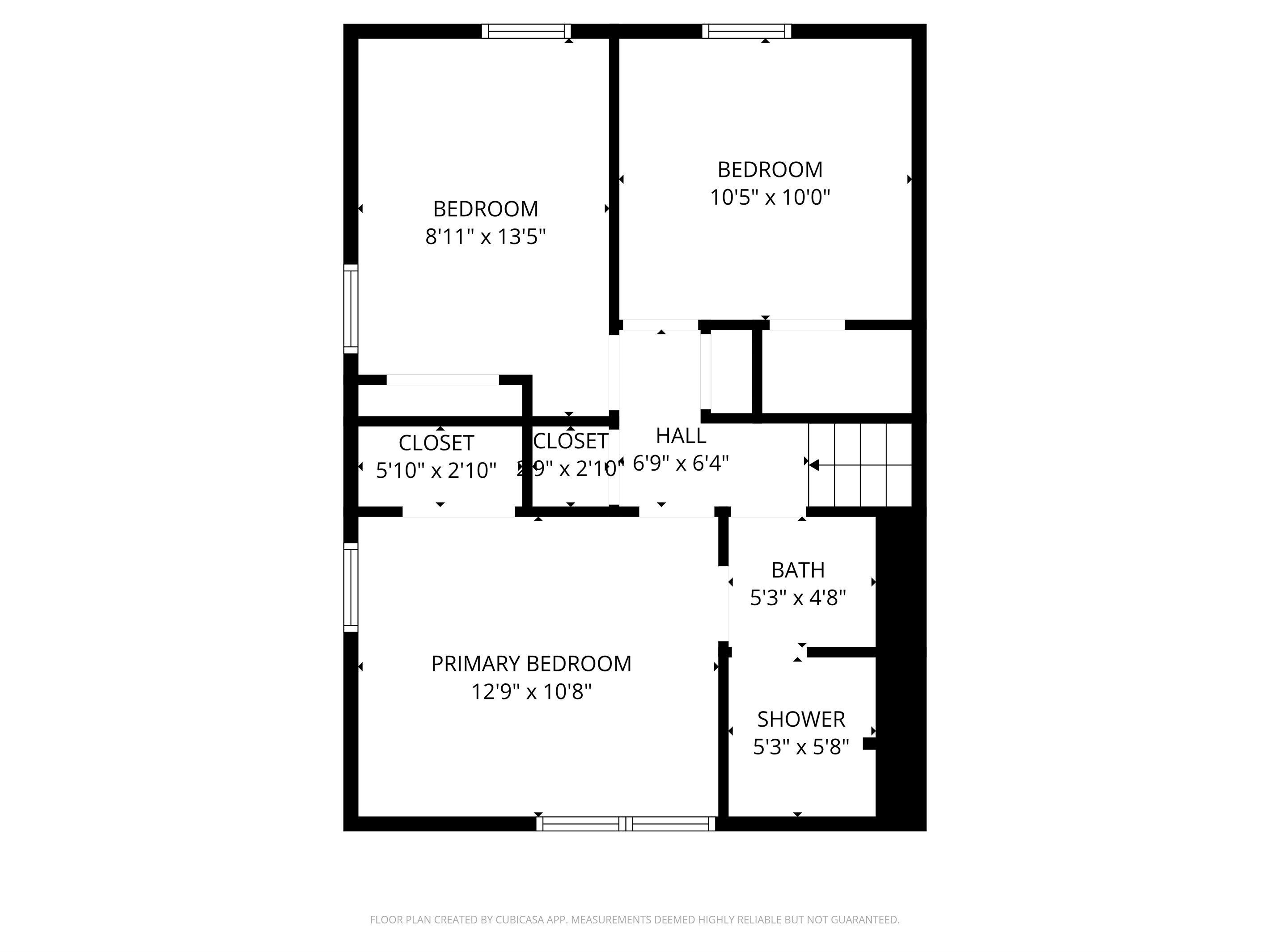 2nd Floor layout