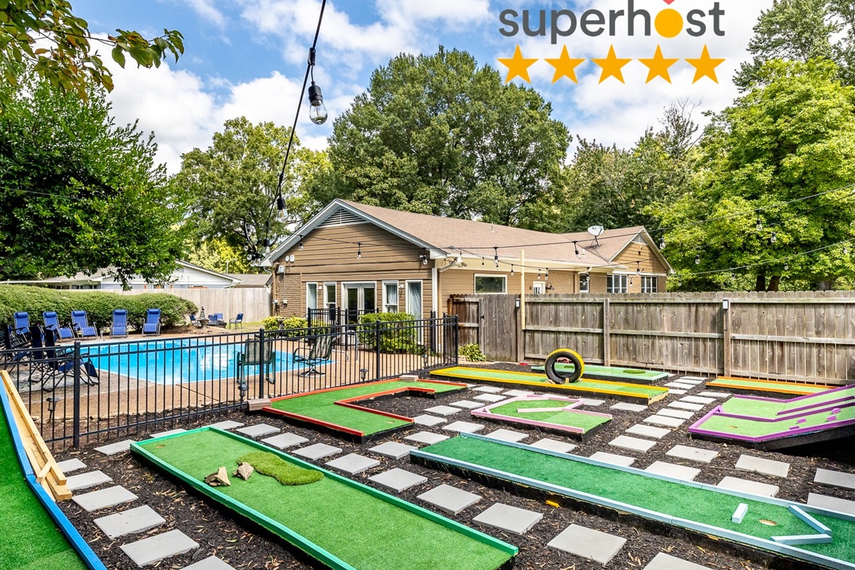 Mini golf and pool