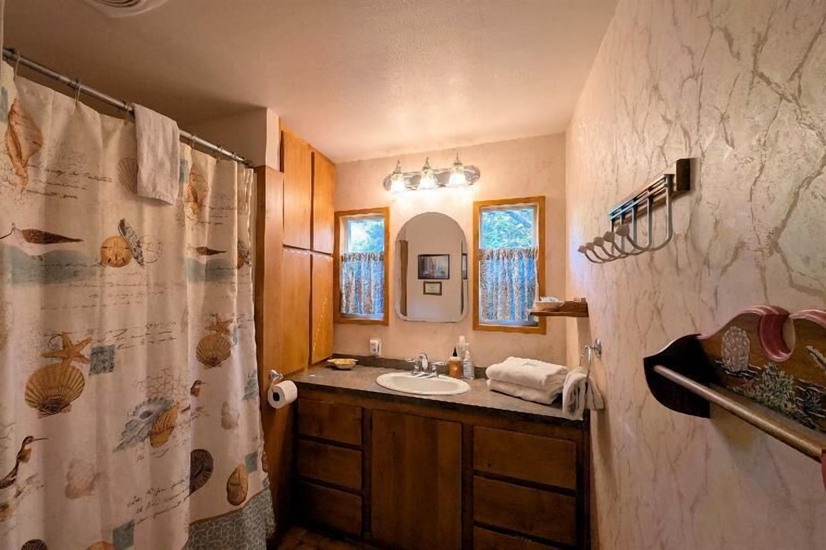 bathroom with shower