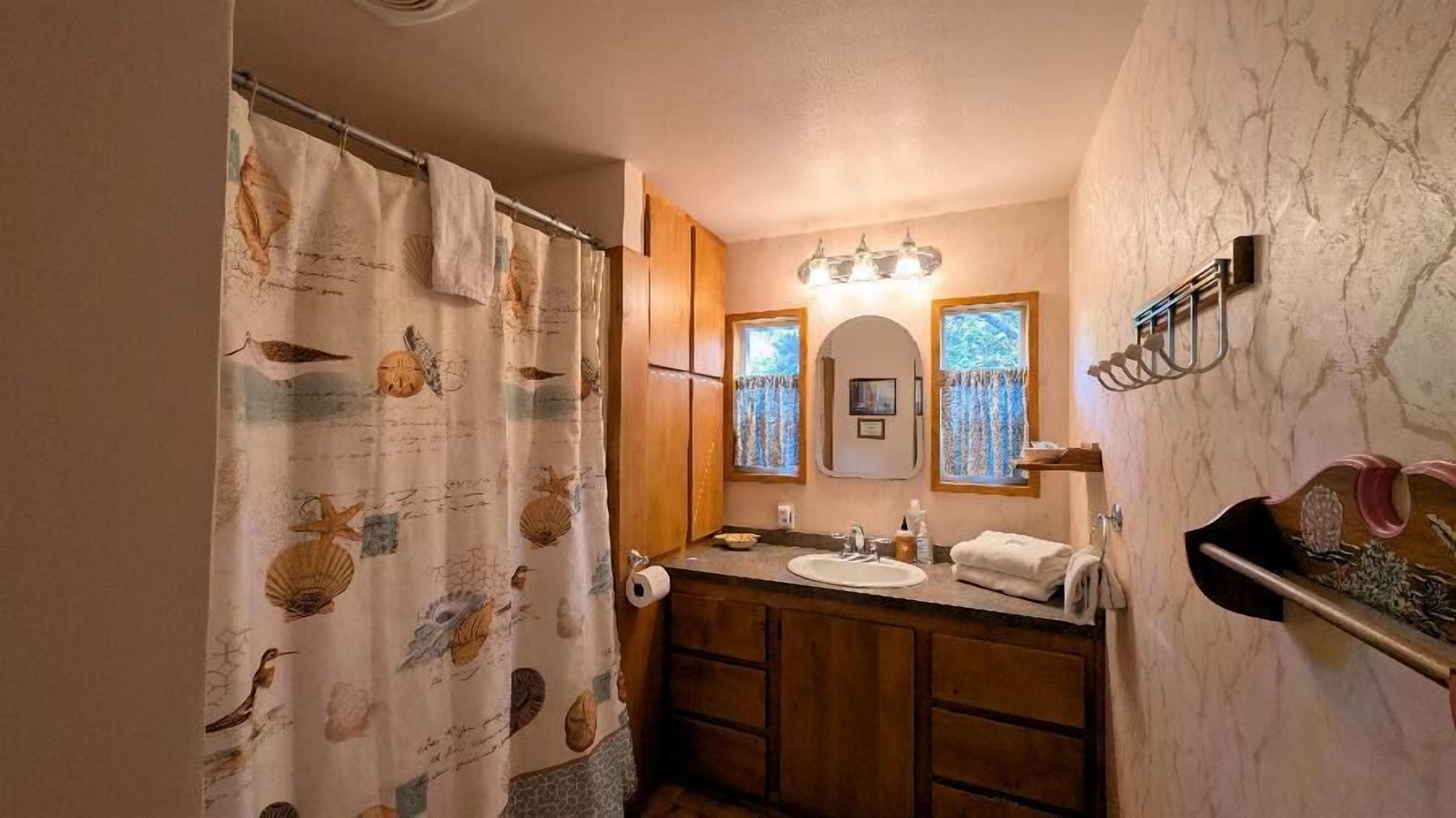 bathroom with shower