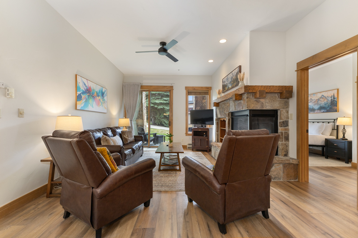 Living Area | Access to Patio