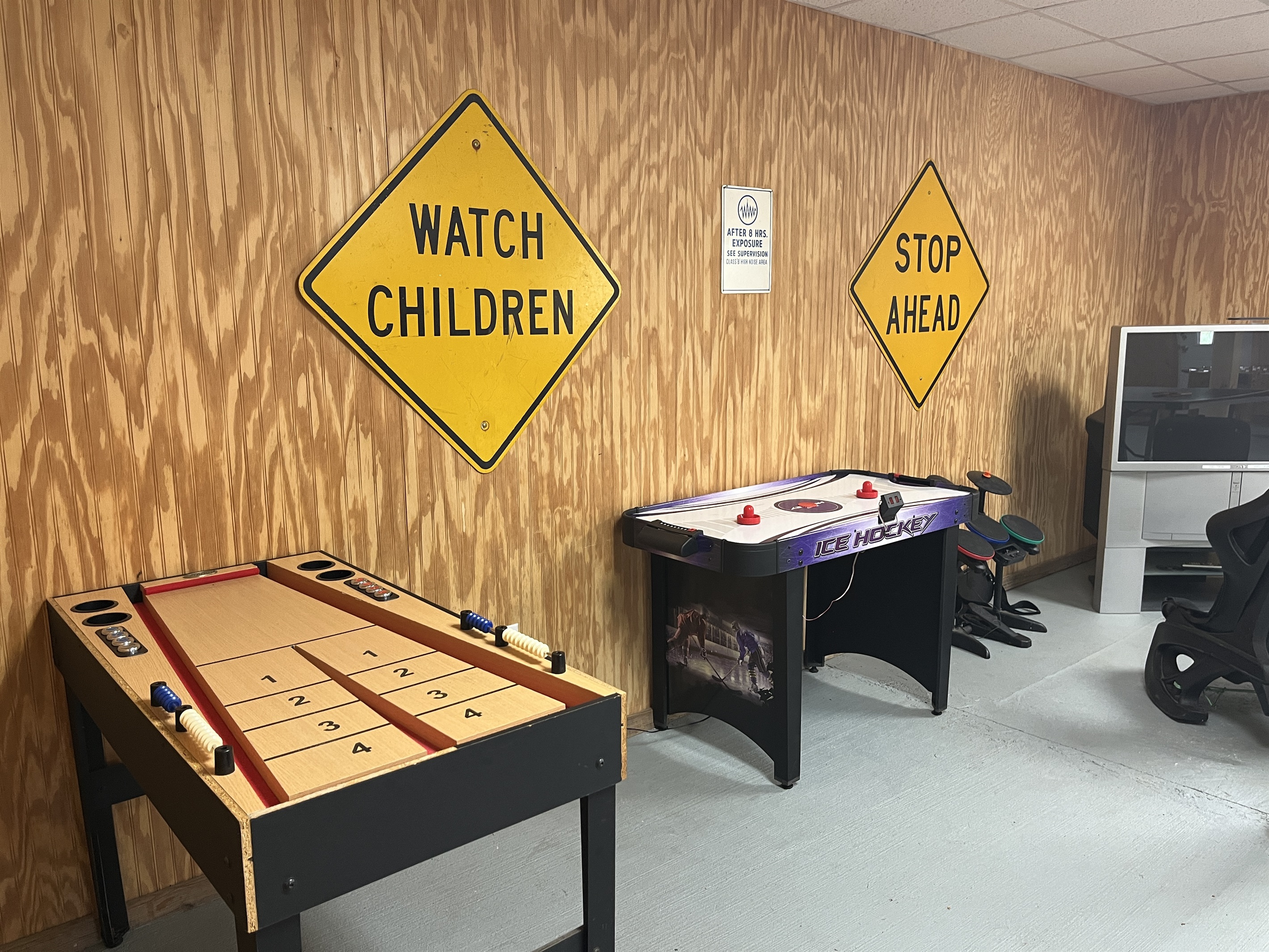 Shared gameroom