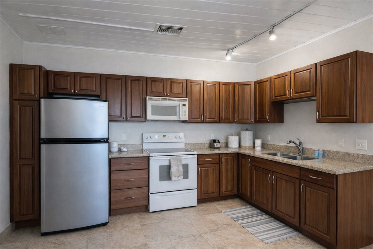 Kitchen of Suite 4 apartment