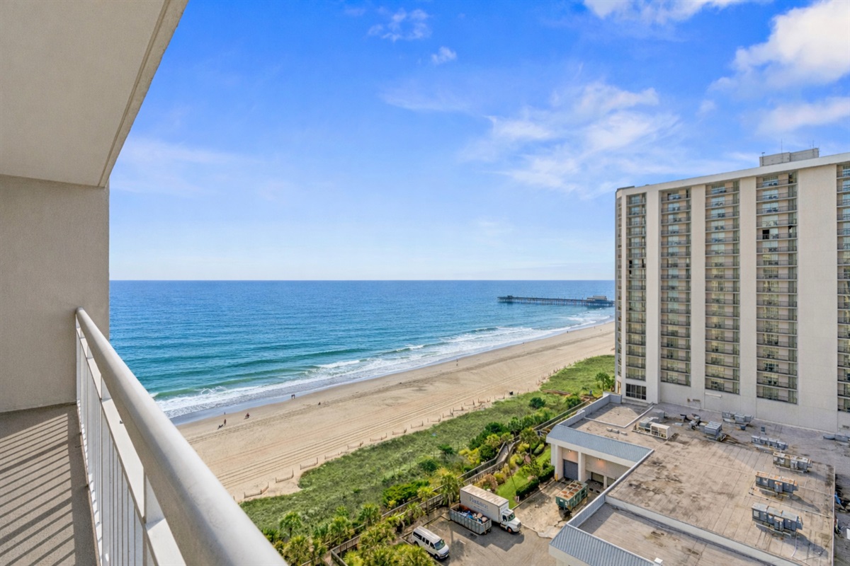 Breathtaking view from the balcony