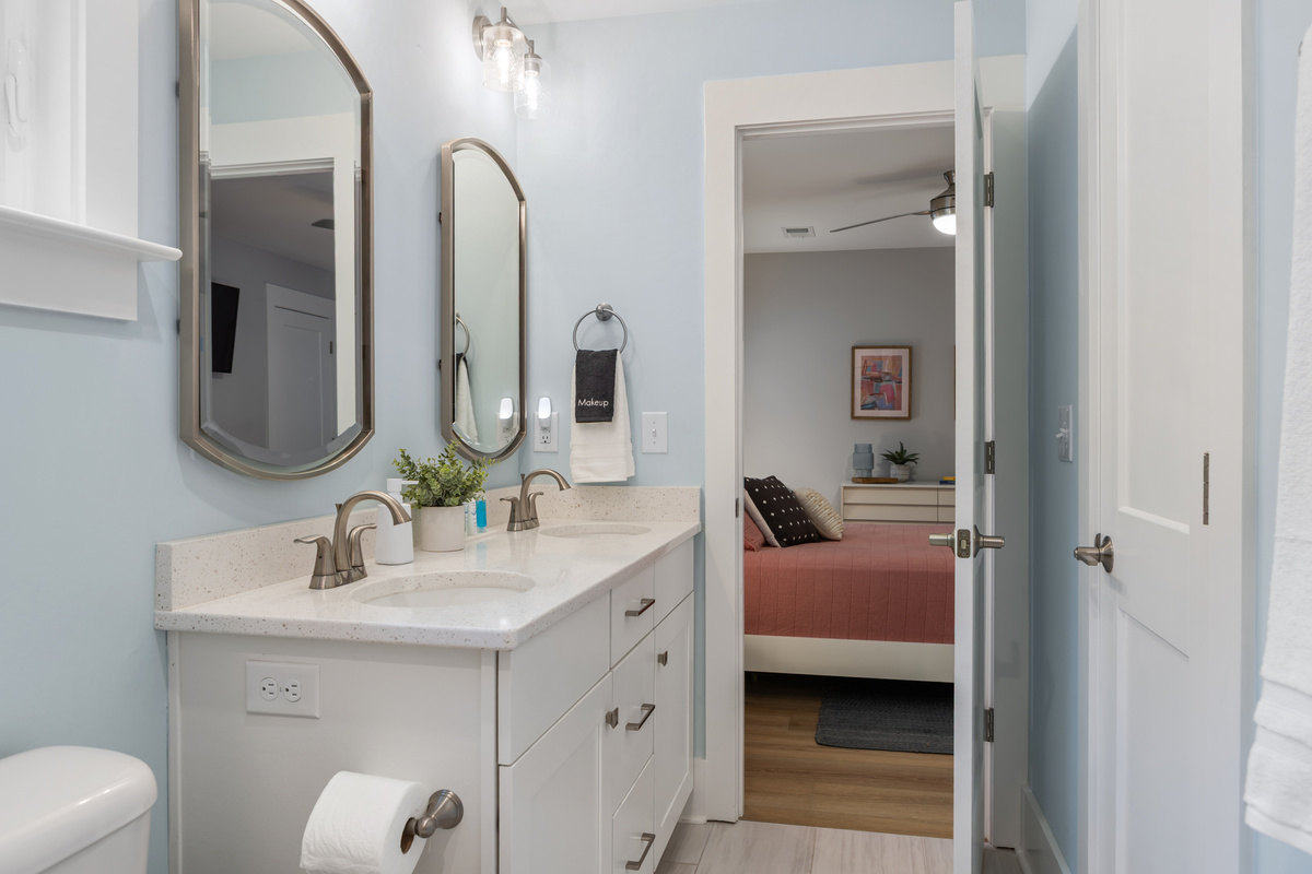Shared bathroom