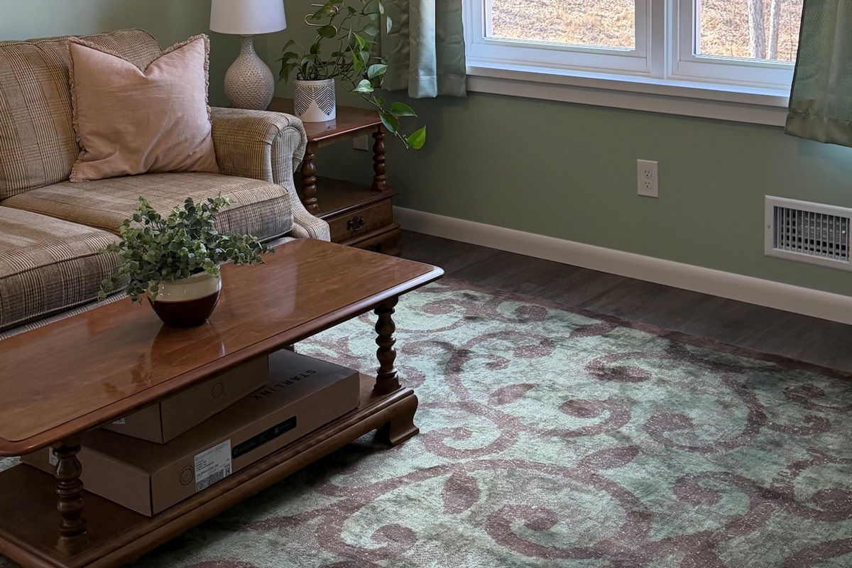 Side yard view from Living Room