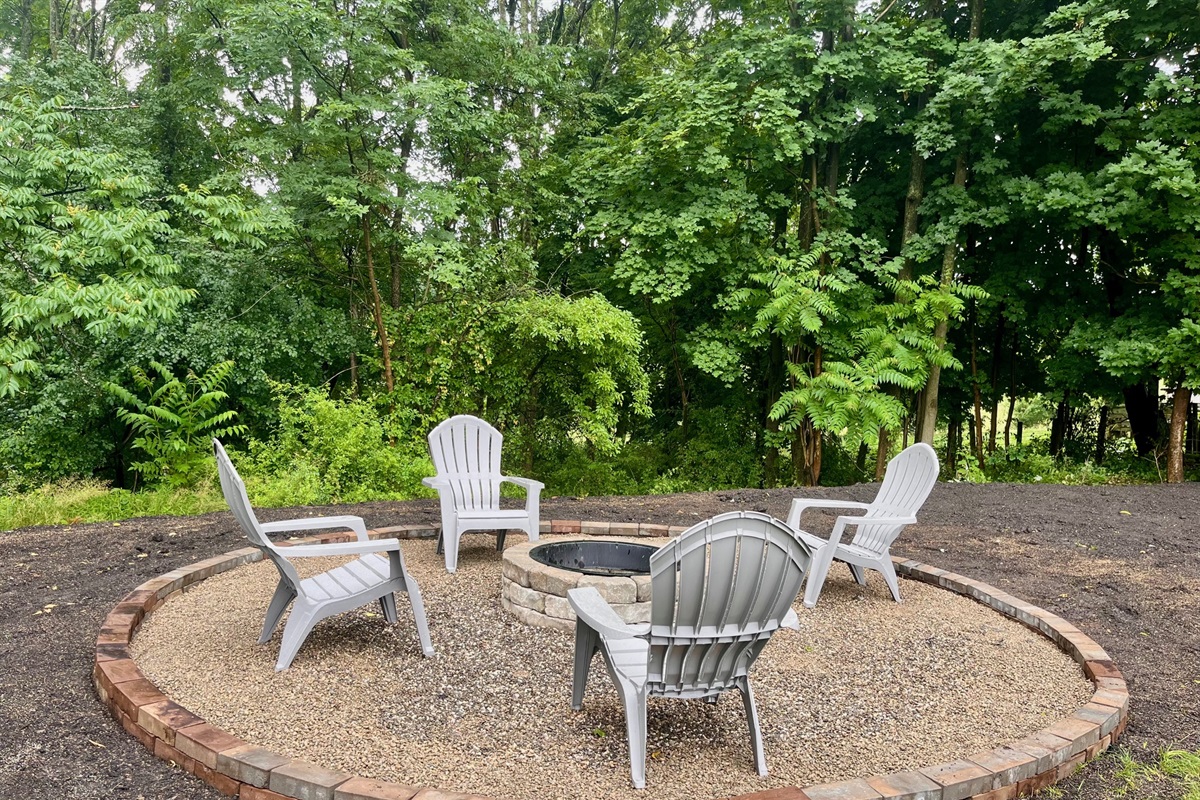 2nd Guest House:  Firepit