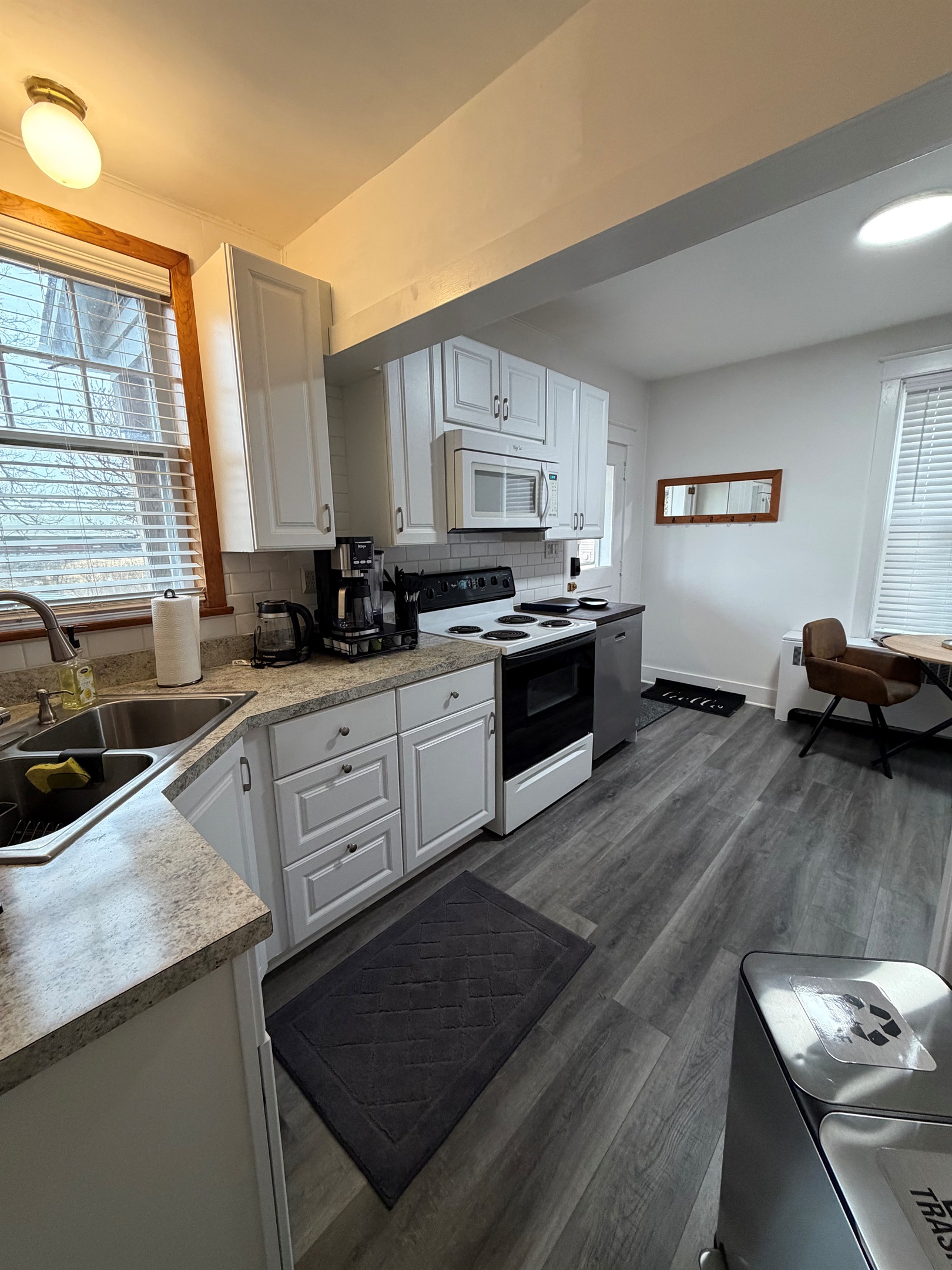 Everything in its place and ready to go to cook a meal