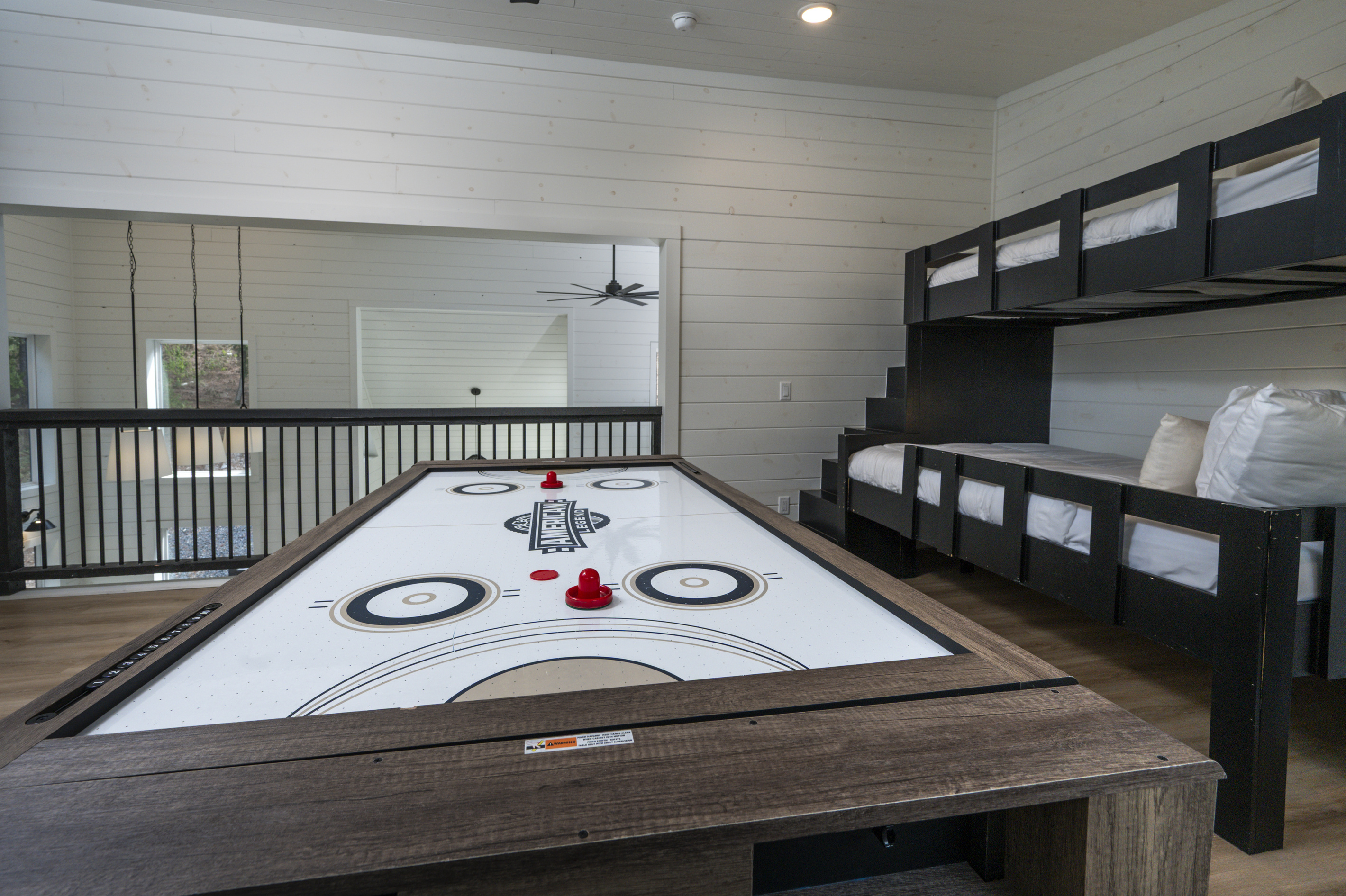 A thoughtfully designed loft with space to play, unwind, and relax after a day of adventure.