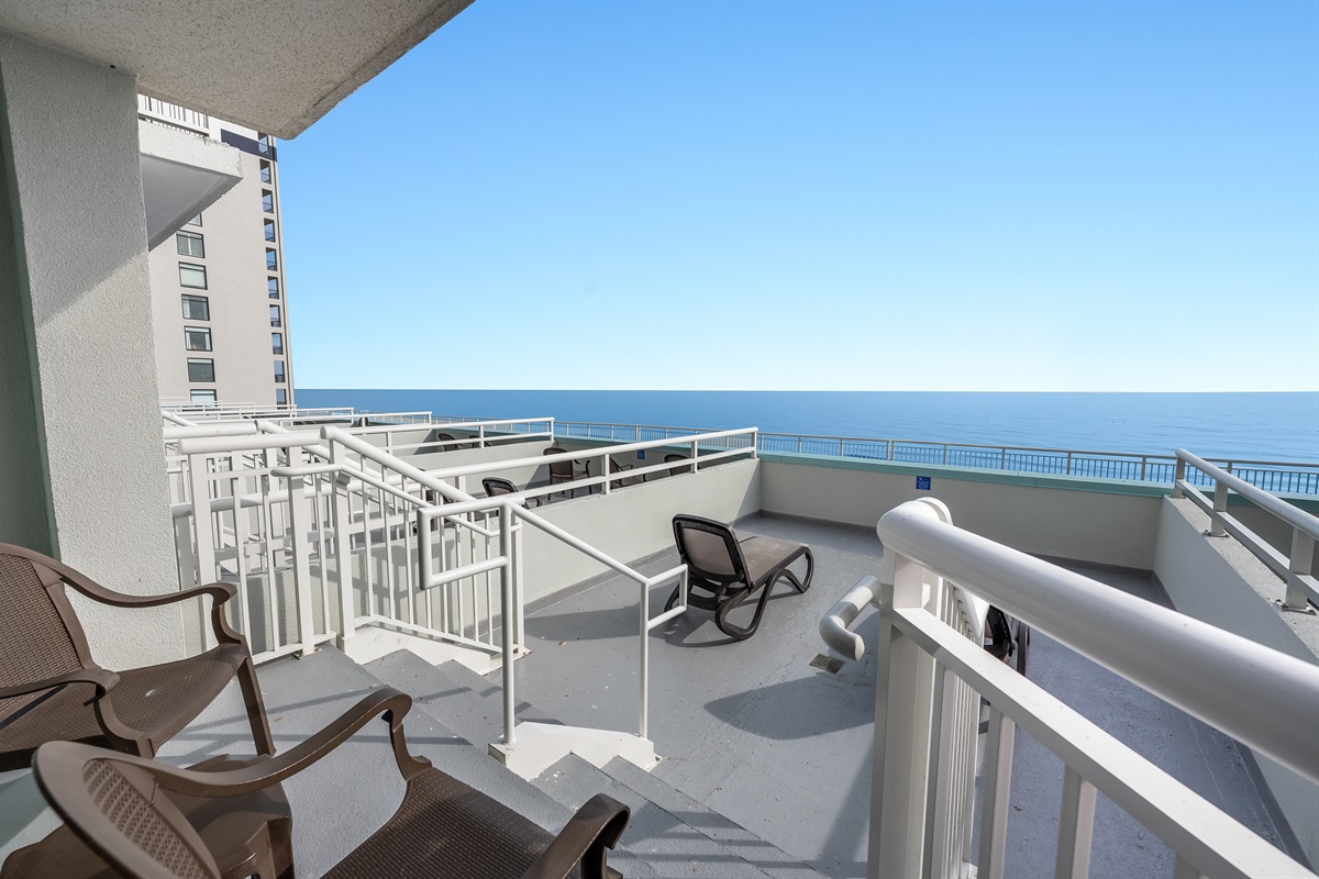 Amazing View from the Balcony!