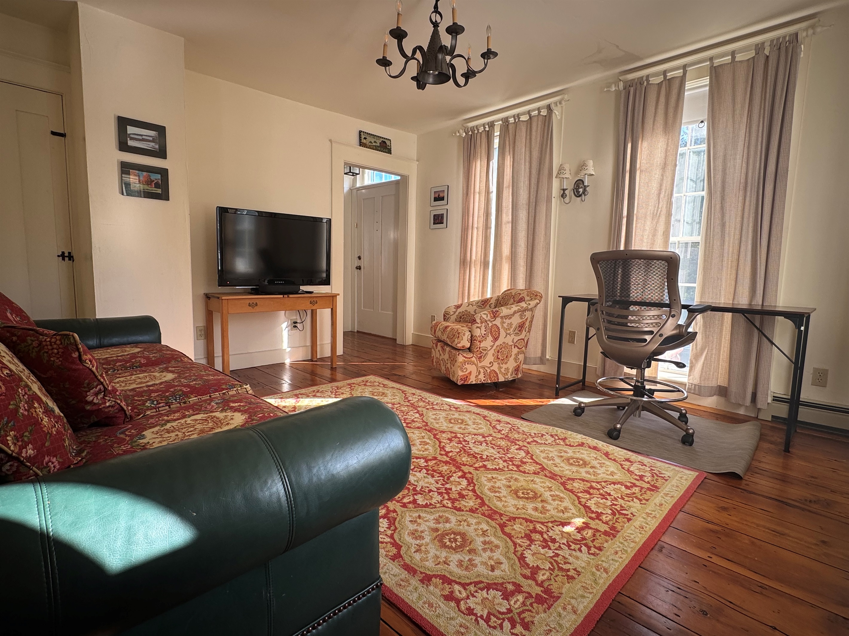 Enjoy the views of cold spring park while taking care of business in the office