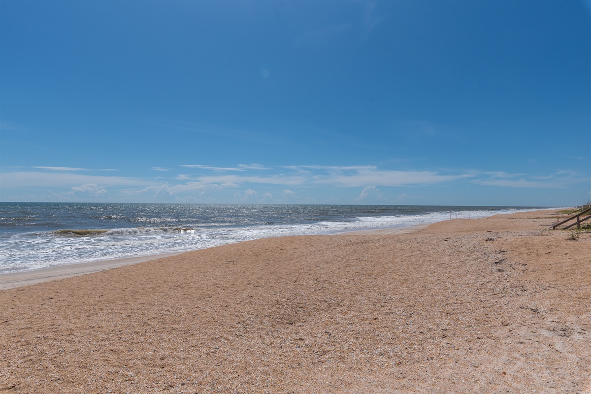 Beach view looking South