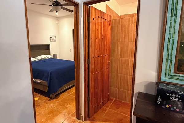 Entrance bedroom 2 off of living room
 