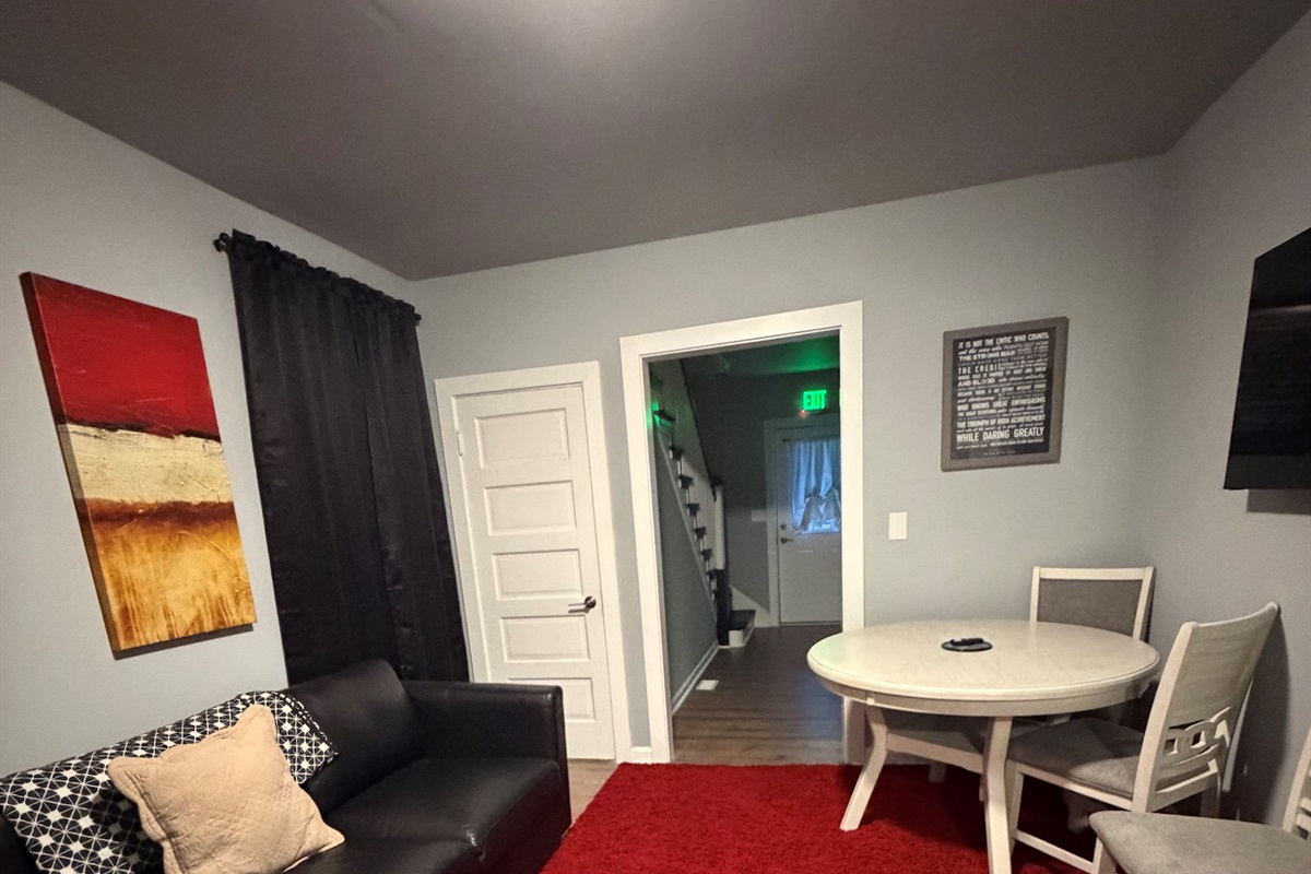 Additional lower level space makes the home ideal for families, retreats, and group trips.