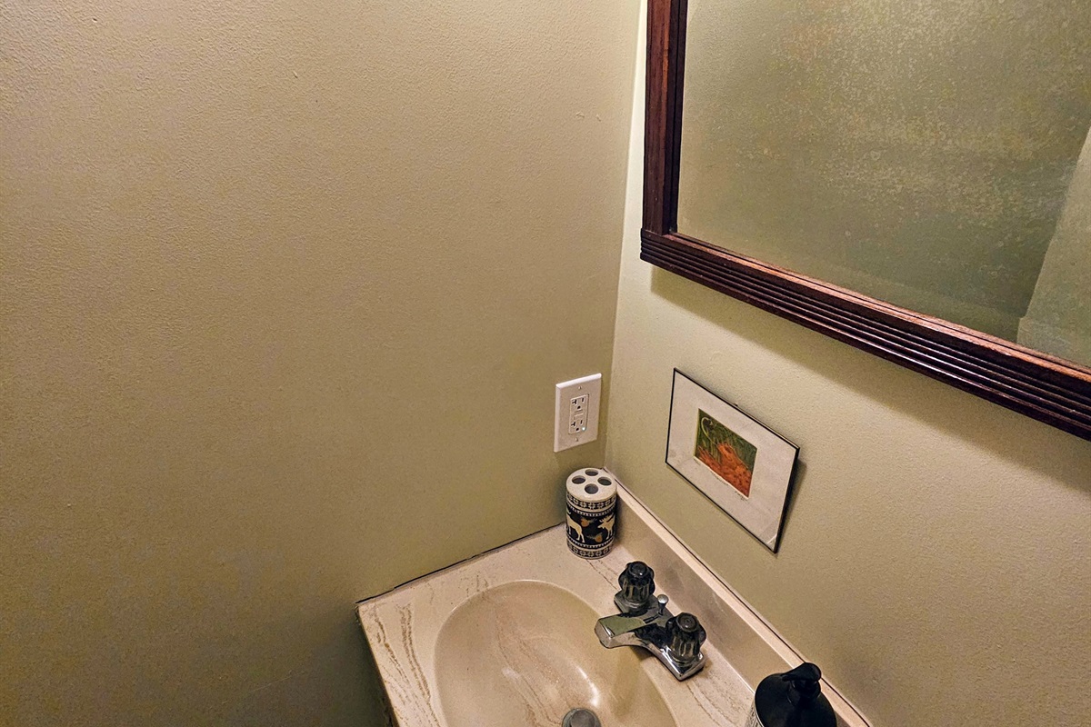 Main Lodge - Downstairs Half Bath