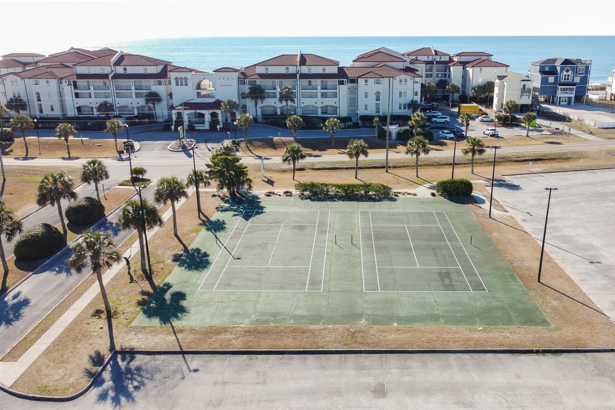 Tennis courts