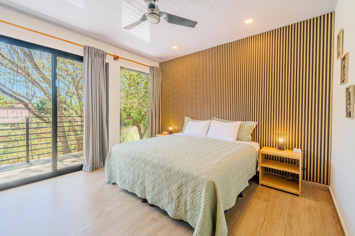 Wake up to tropical breezes in a king bed after an amazing night's rest on the comfiest mattresses