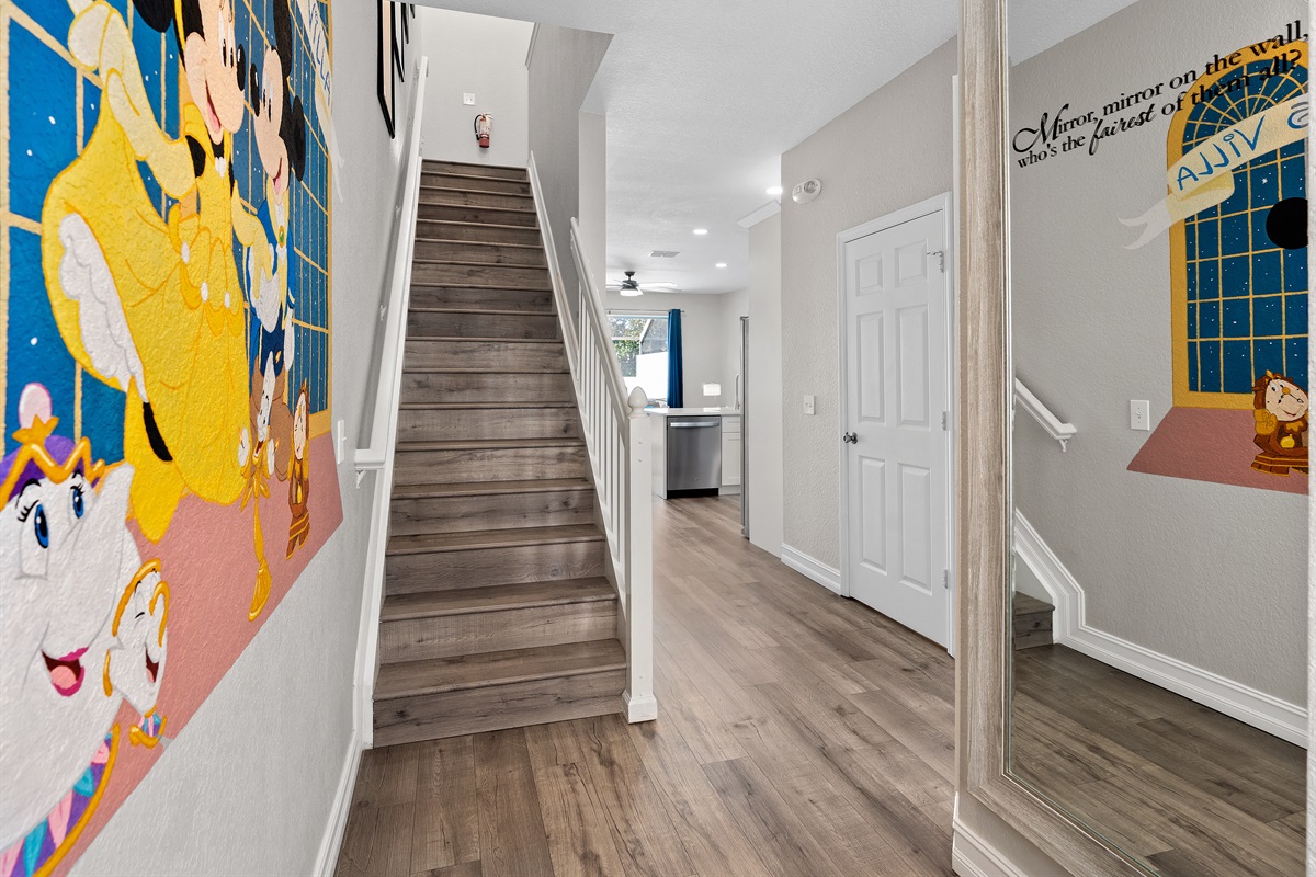 Stairway to Upper Level
