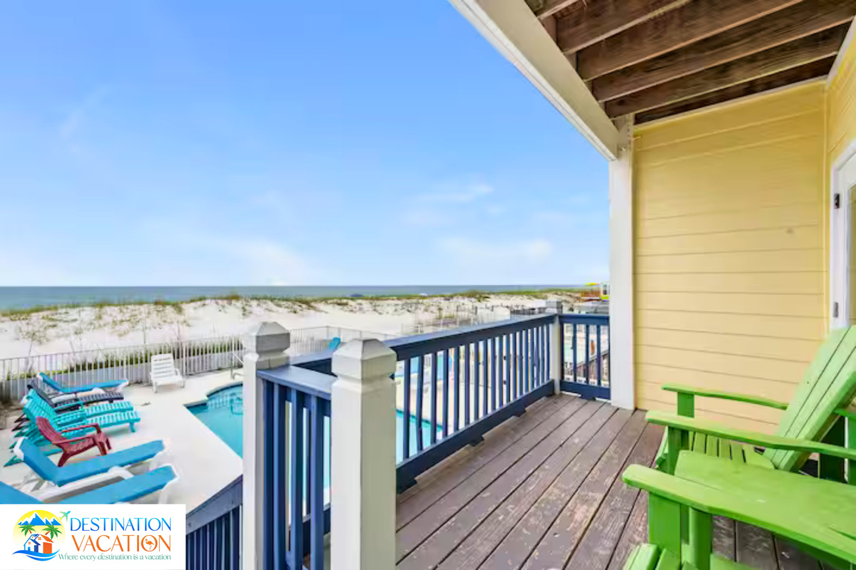 Relax outdoors with endless Gulf views ahead.