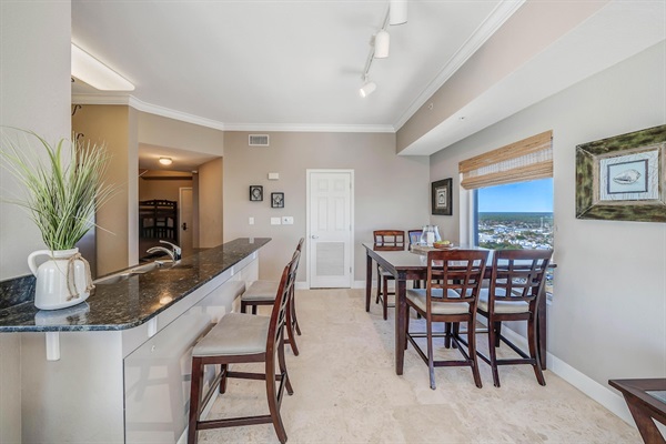 Bar Stools and Dining Table