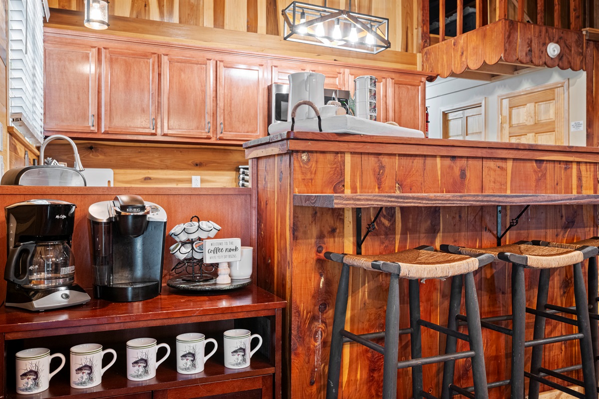 Breakfast Bar | Coffee Bar | Kitchen